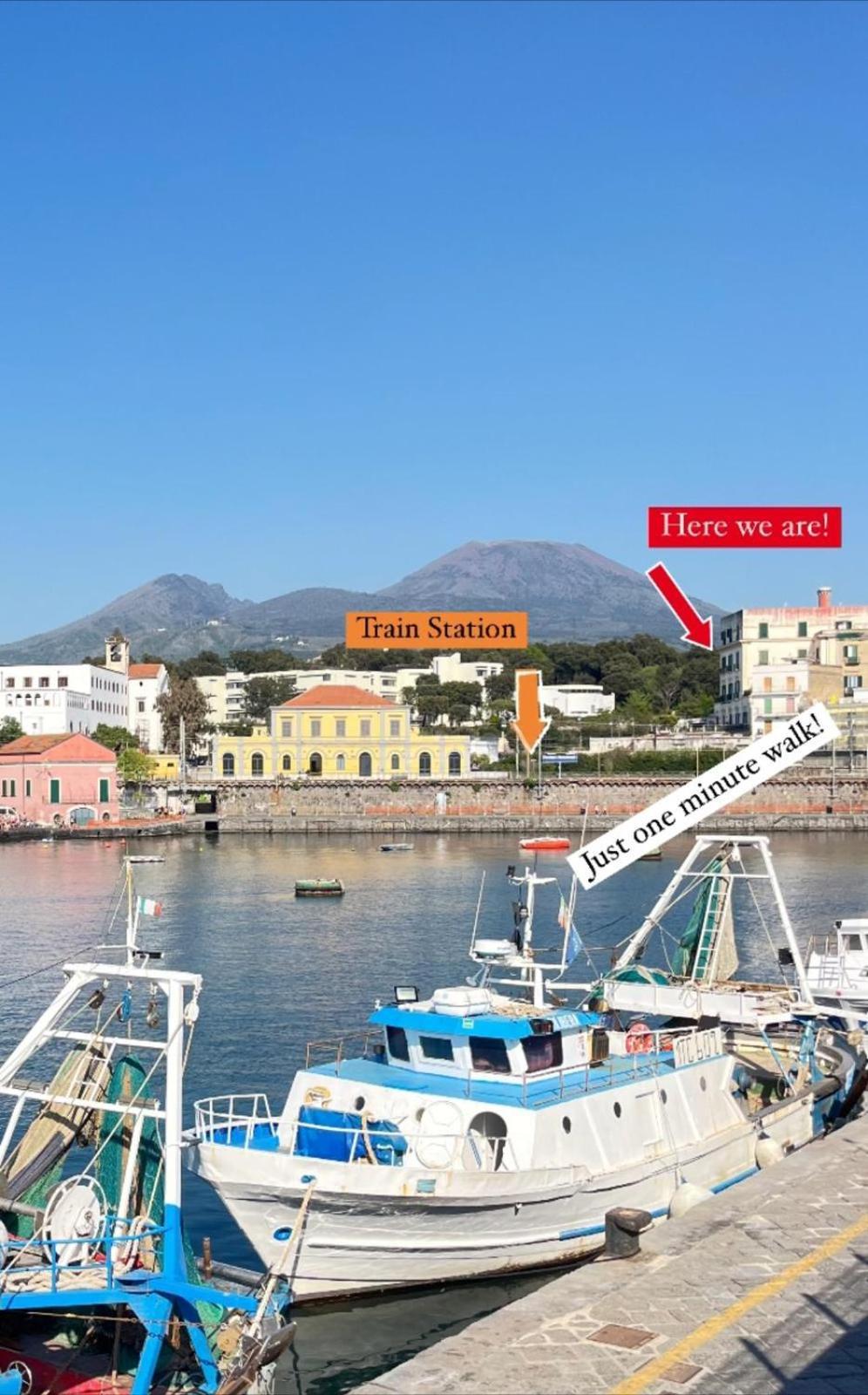 Apartament Casa Moka Seaview Portici Zewnętrze zdjęcie